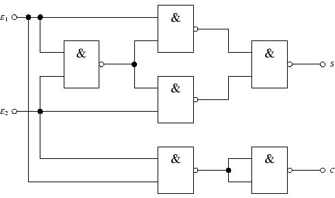 \psfrag{E1}{\tiny$E_1$}
\psfrag{E2}{\tiny$E_2$}
\psfrag{S}{\tiny$S$}
\psfrag{C}{\tiny$C$}
\psfrag{&}{\&}
\includegraphics [scale=0.6667]{schalt4a.eps}%
\par