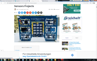 ARDUINO-Sensor Kit - die Doku